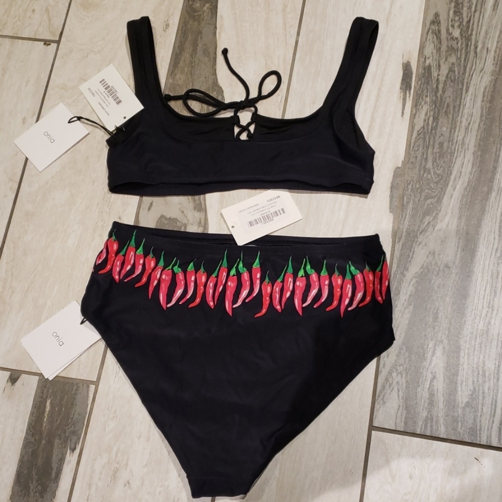 Onia Chilli Pepper Bikini Set - Picture 5 of 6